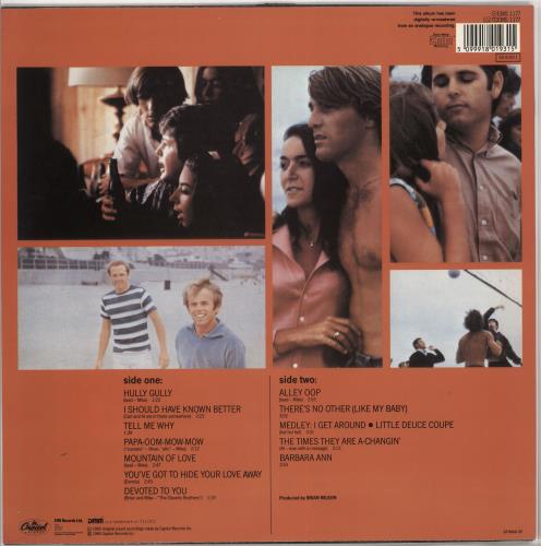 The Beach Boys Beach Boys' Party! UK vinyl LP album (LP